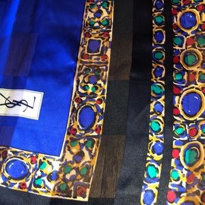 YSL Silk Scarf